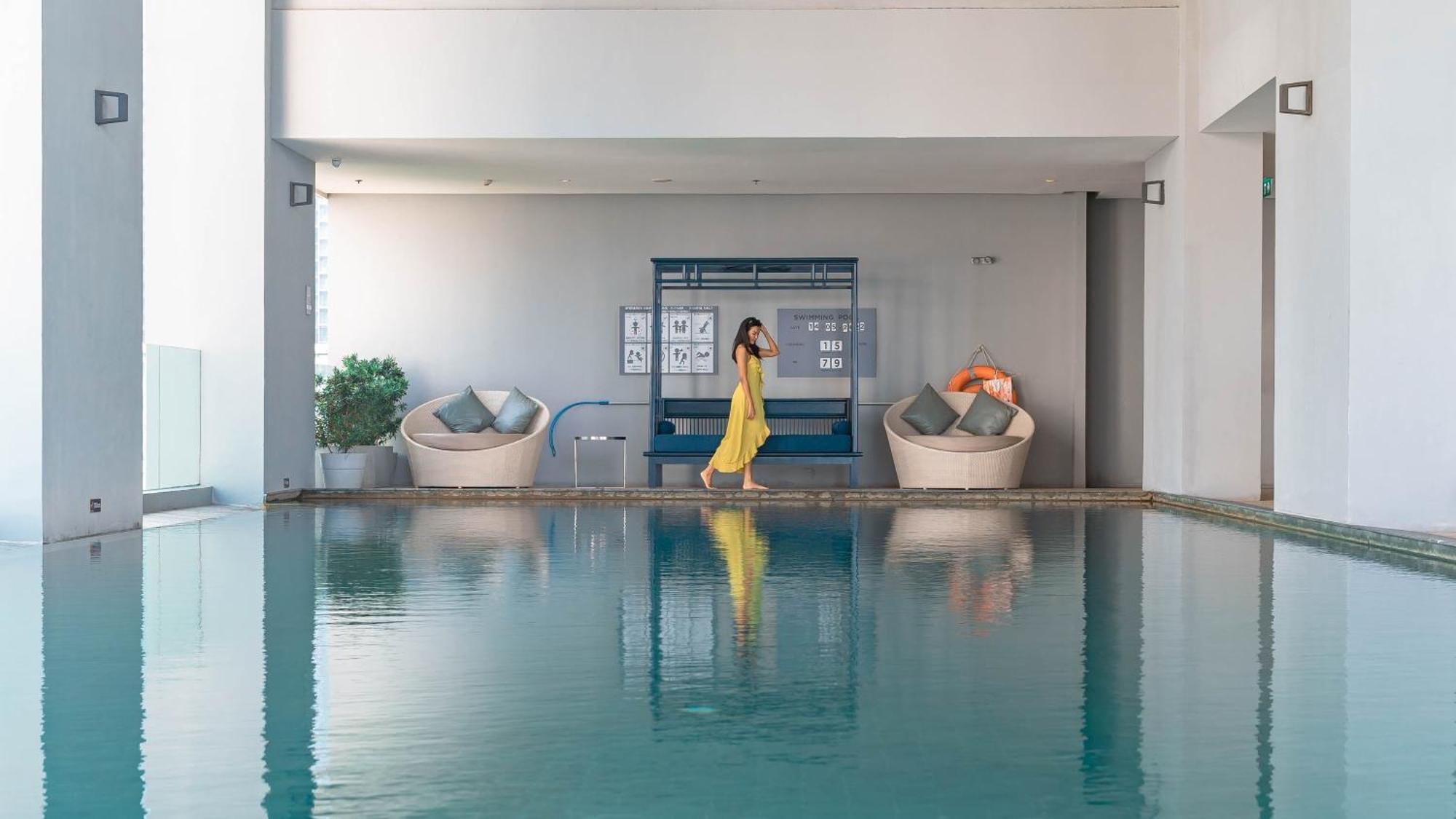Jasmine 59 Hotel Бангкок Экстерьер фото The swimming pool at the hotel